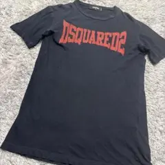 ディースクエアード ブラック メンズ tシャツ 半袖 サイズs