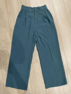 GLOBALWORK ストレートワイドパンツ