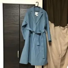 新品未使用タグ付Lサイズゆったりロングコート着丈118身幅50