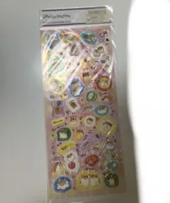 ハムスター　透明キラキラシール　平成レトロ　平成女児　当時物 CRUX