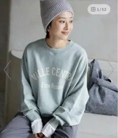 アーチロゴプルオーバーワイドスウェット