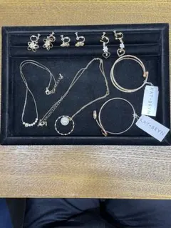 アクセサリー 7点おまとめ バングル ネックレス イヤリング