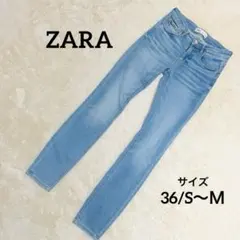 ZARA ザラ THE SKINNY スキニー デニムパンツ ジーンズ 36のサムネイル