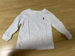 ポロ・ラルフ・ローレン ホワイト長袖Tシャツ