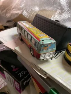 ブリキ バス 幼稚園バス 70年代 幼稚園バス 東京プレイシング商会 東京プレイシング商会/日本製 幼稚園バス