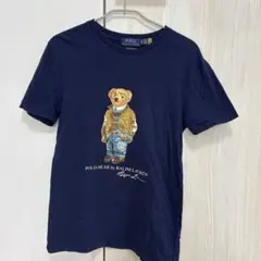 ポロラルフローレン Tシャツ ポロベア 半袖 カットソー ネイビー メンズ XS