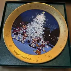 東京ディズニーランドクリスマスプレート1997