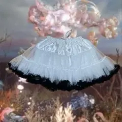 最終値下げ KIKI2 グランジコケット バレエコア リボン チュールパニエ