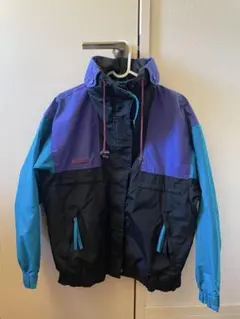 Columbia マウンテンパーカー 紫・青・黒