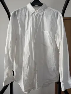 COMOLI】 美品 ホワイト 長袖シャツ 1 - メルカリ