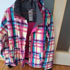 ROXY チェック柄 スノーボードウェア