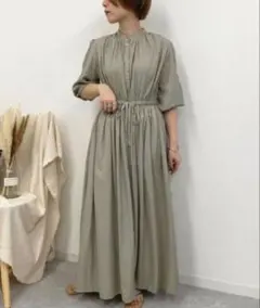 バンドカラーシャツワンピース【ZOZOTOWN限定アイテム】