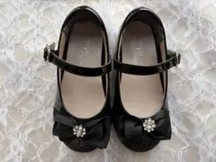 Betty Kids ブラック フォーマルシューズ