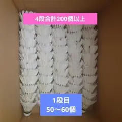 バドミントンシャトル　初心者ノック用に