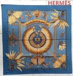マ*マ様 超美品 HERMES エルメス BRAZIL カレ90 エルメス カレ90 BRAZIL ブラジル スカーフ シルク YZ064516