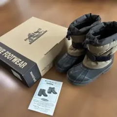 mont-bell パウダーブーツ 21.0㎝　キッズ　説明書付きのサムネイル