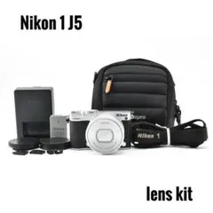 美品 元箱 Nikon 1 J5 レンズキット ケース付 #506 - メルカリ