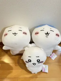 ちいかわ いっしょにねんねBIGぬいぐるみ クッションセット