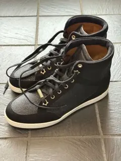 JIMMY CHOO　ハイカットスニーカー ブラック