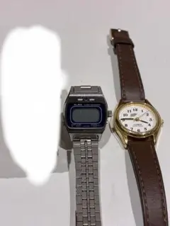 腕時計　2本セット　CASIO ALBAのサムネイル