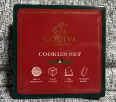 GODIVA クリスマスクッキー缶