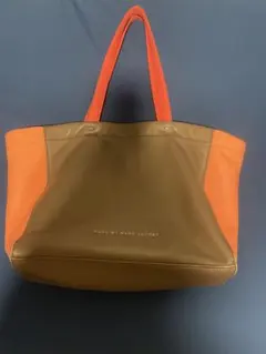 MARC BY MARC JACOBS レザー トートバッグバイカラーのサムネイル