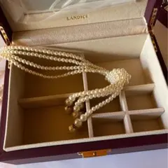 ジュエリーボックス　宝石箱　鏡付き　アクセサリーボックス