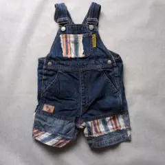 MIKIHOUSE DOUBLE B デニムオーバーオール 90cm