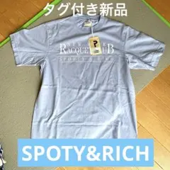 SPORTY&RICH タグ付きTシャツ M サックスブルーのサムネイル