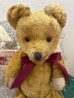 アンティーク テディベア 美品 クマ オールドベア イギリス - メルカリ