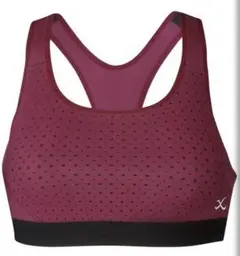 【新品タグ付】7260円 CW-X ワコール スポーツブラ M・CD パープル