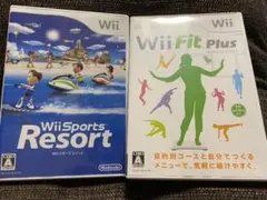 お値引き❣️Wii Fit Plus とWii Spots Resort  セット