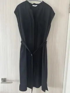 NATURAL BEAUTY BASIC ノースリーブ ブラウス ブラック Sのサムネイル