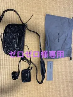 BALENCIAGA BLACK LE CAGOLE XS BAGゼロゼロ様専用のサムネイル