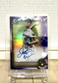 Misiorowski ミジオロウスキー 直筆サイン Topps bowman - メルカリ