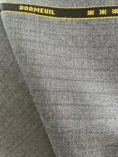 英国製　DORMEUIL ドメール　スーツ地　ウール　グレー