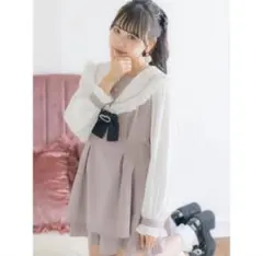 ROJITA 量産型 地雷系 セットアップ ピンク