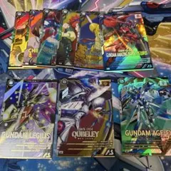 機動戦士ガンダム アーセナルベース カード9枚セット