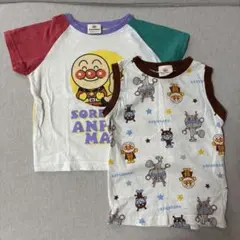 アンパンマン 半袖 Tシャツ タンクトップ キャラクター 90〜95cm