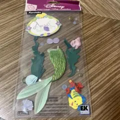 ディズニー リトルマーメイド　アリエル シール　立体