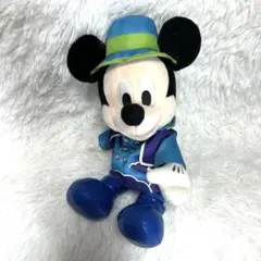 ハッピーレイニーデー！　ぬいぐるみバッジ　レインコート　ミッキー