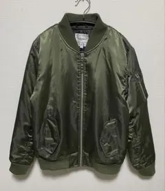 ブルゾン ミリタリー ジャケット MA-1 カーキ　S