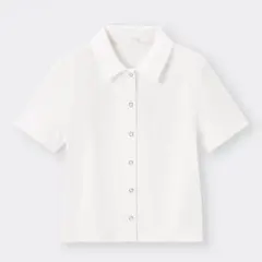 【GU】リングドットボタンコンパクトカーディガン Mサイズのサムネイル