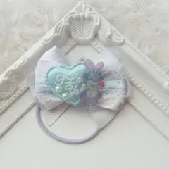 リボンヘアゴム