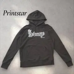 Printstar ブラックパーカー
