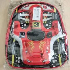 赤 スポーツカー 子ども用リュック【新品未使用】