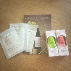 ロクシタン　ハンドクリーム2個&ヘアケアサンプルセット