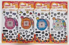 国内正規 たまごっち キラキラシール3 4サイズステッカー ぷっくり