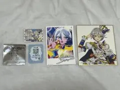 紫京院ひびき アイカツ✕プリパラ 映画入場者特典+ブロマイド+色紙