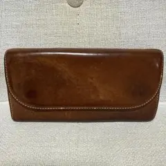 レザーロングウォレット ブラウン